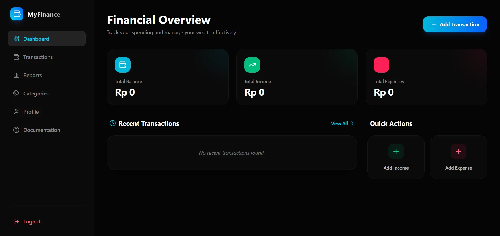 MyFinance Note
